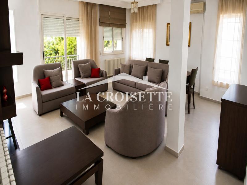 Etage de villa S+3 meublé à La Marsa